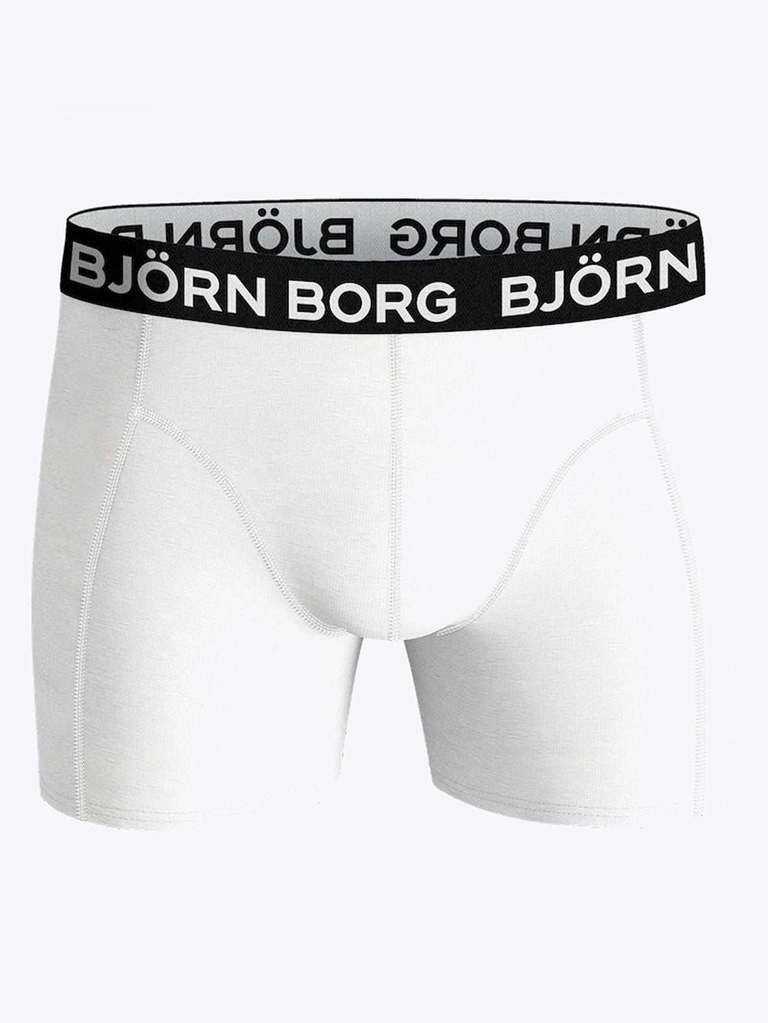 BJORN BORG Ανδρικά Μποξεράκια 3 Τμχ Βαμβάκι/Ελαστάνη Λευκά 10000933-MP002 1822213