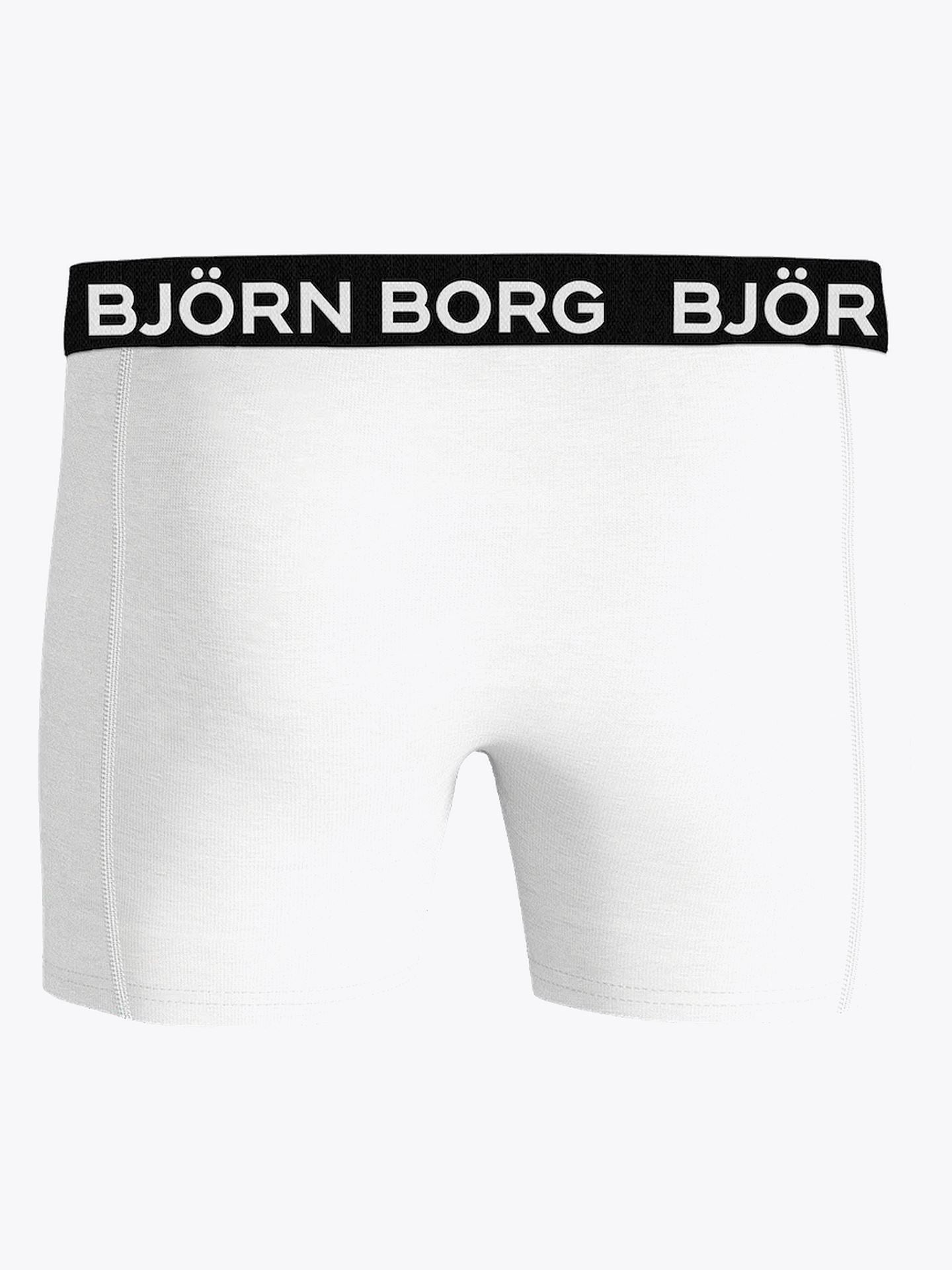 BJORN BORG Ανδρικά Μποξεράκια 3 Τμχ Βαμβάκι/Ελαστάνη Λευκά 10000933-MP002 1822213
