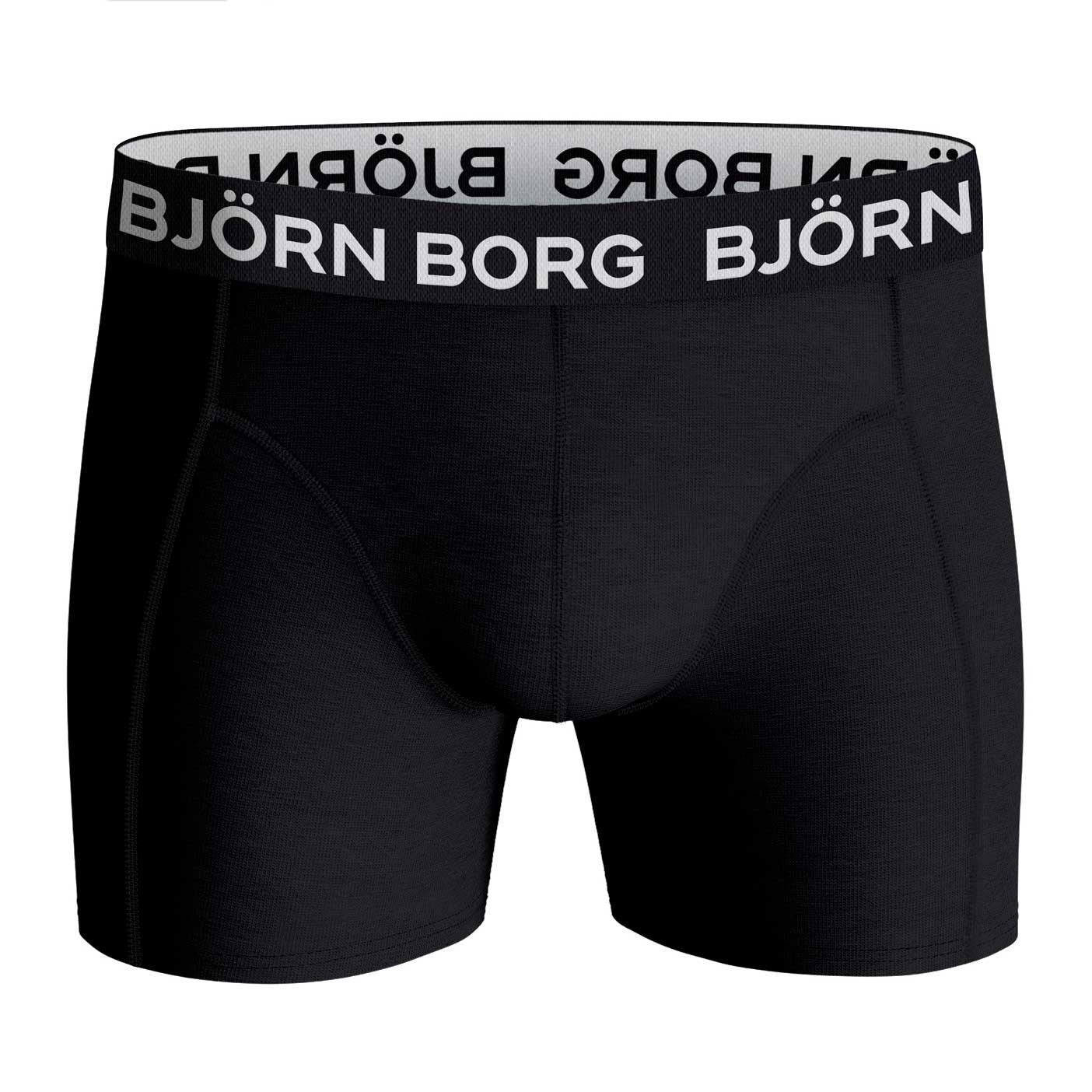 BJORN BORG Ανδρικά Μποξεράκια 7 Τμχ Βαμβάκι/Ελαστάνη Μαύρα 10000888-MP001 1822210