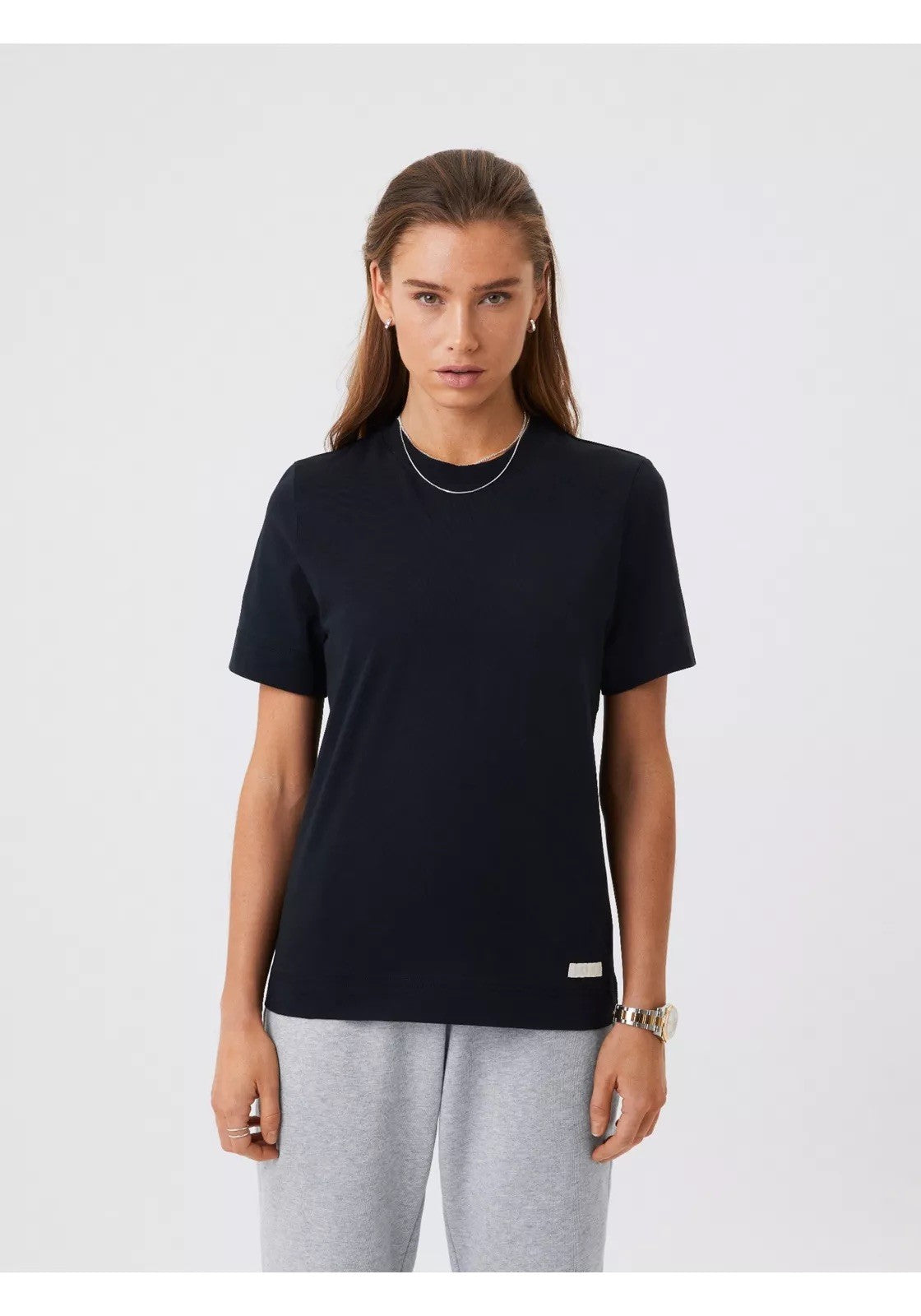 BJORN BORG Γυναικείο T-Shirt Βαμβάκι Μαύρο 10001107-BK001 1822214