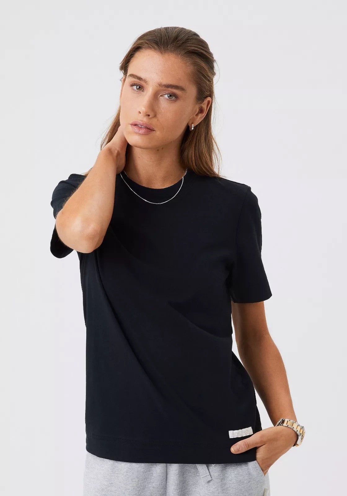 BJORN BORG Γυναικείο T-Shirt Βαμβάκι Μαύρο 10001107-BK001 1822214