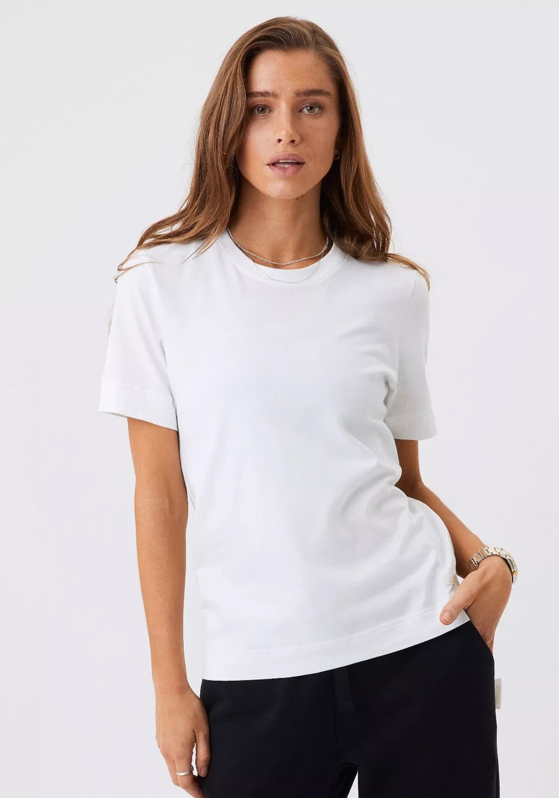 BJORN BORG Γυναικείο T-Shirt Βαμβάκι Λευκό 10001107-BK001 1822215