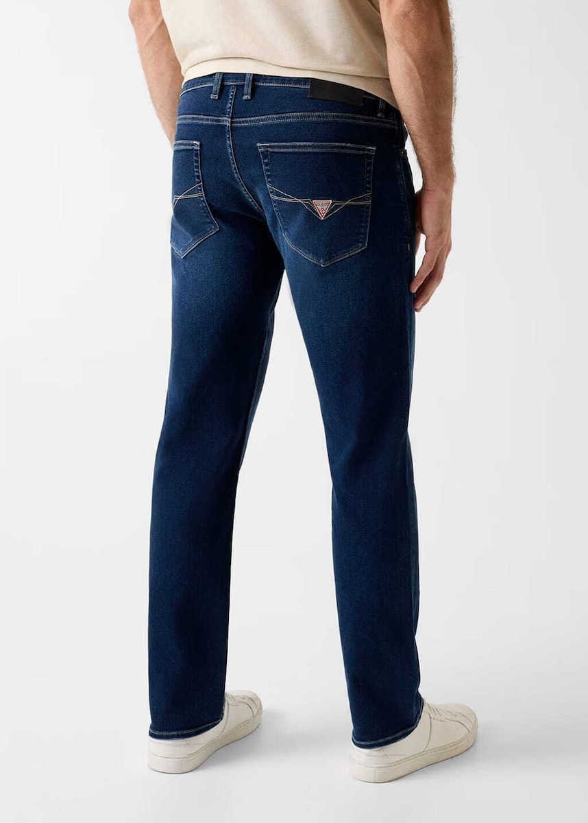 GUESS Ανδρικό Παντελόνι Jeans Βαμβάκι/Ελαστάνη Μπλέ Slim Tapered Fit M6RAS2D0632-D3N THE DENALI 1823460