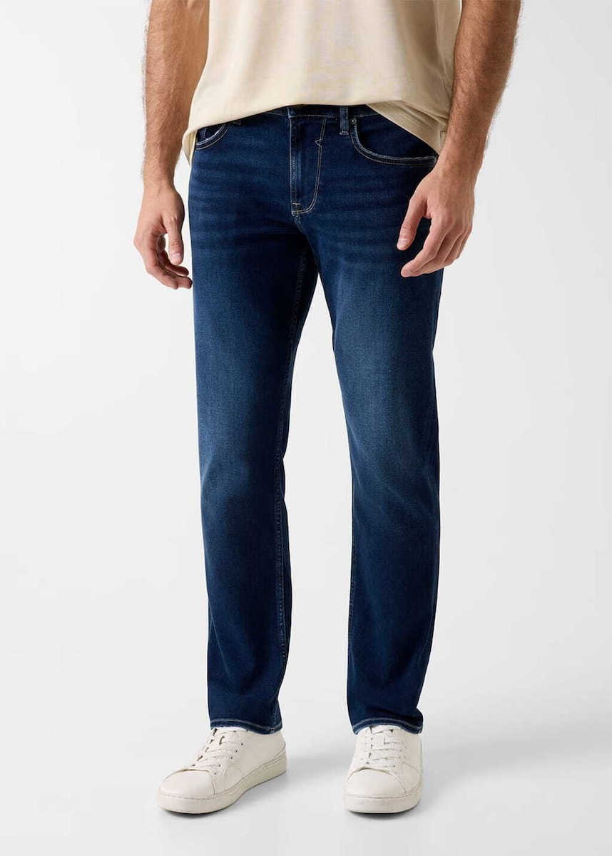 GUESS Ανδρικό Παντελόνι Jeans Βαμβάκι/Ελαστάνη Μπλέ Slim Tapered Fit M6RAS2D0632-D3N THE DENALI 1823460