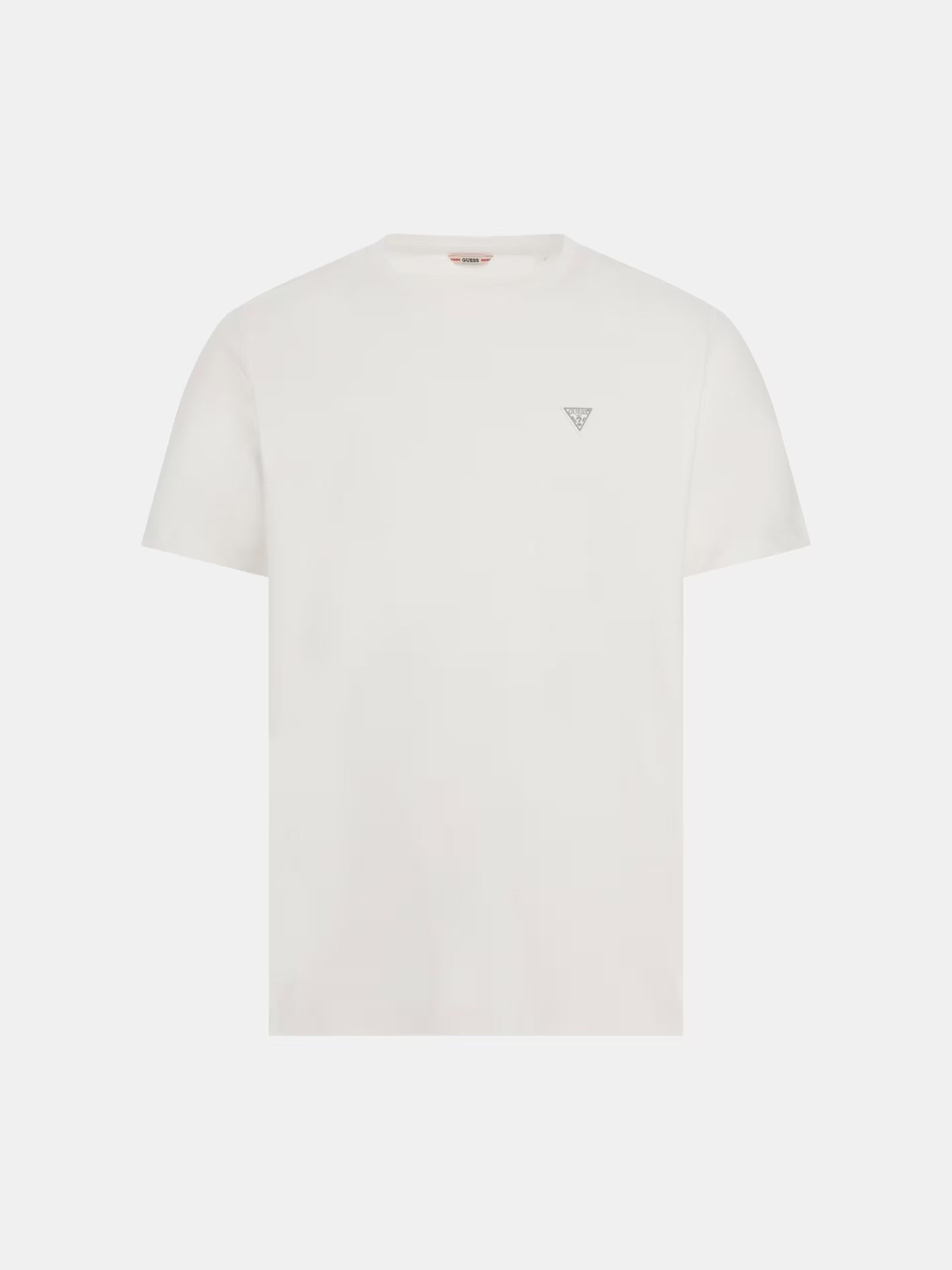 GUESS Ανδρικό T-Shirt Βαμβάκι Λευκό Regular Fit M4YI0AKCCM1-G011 PURE WHITE 1823449
