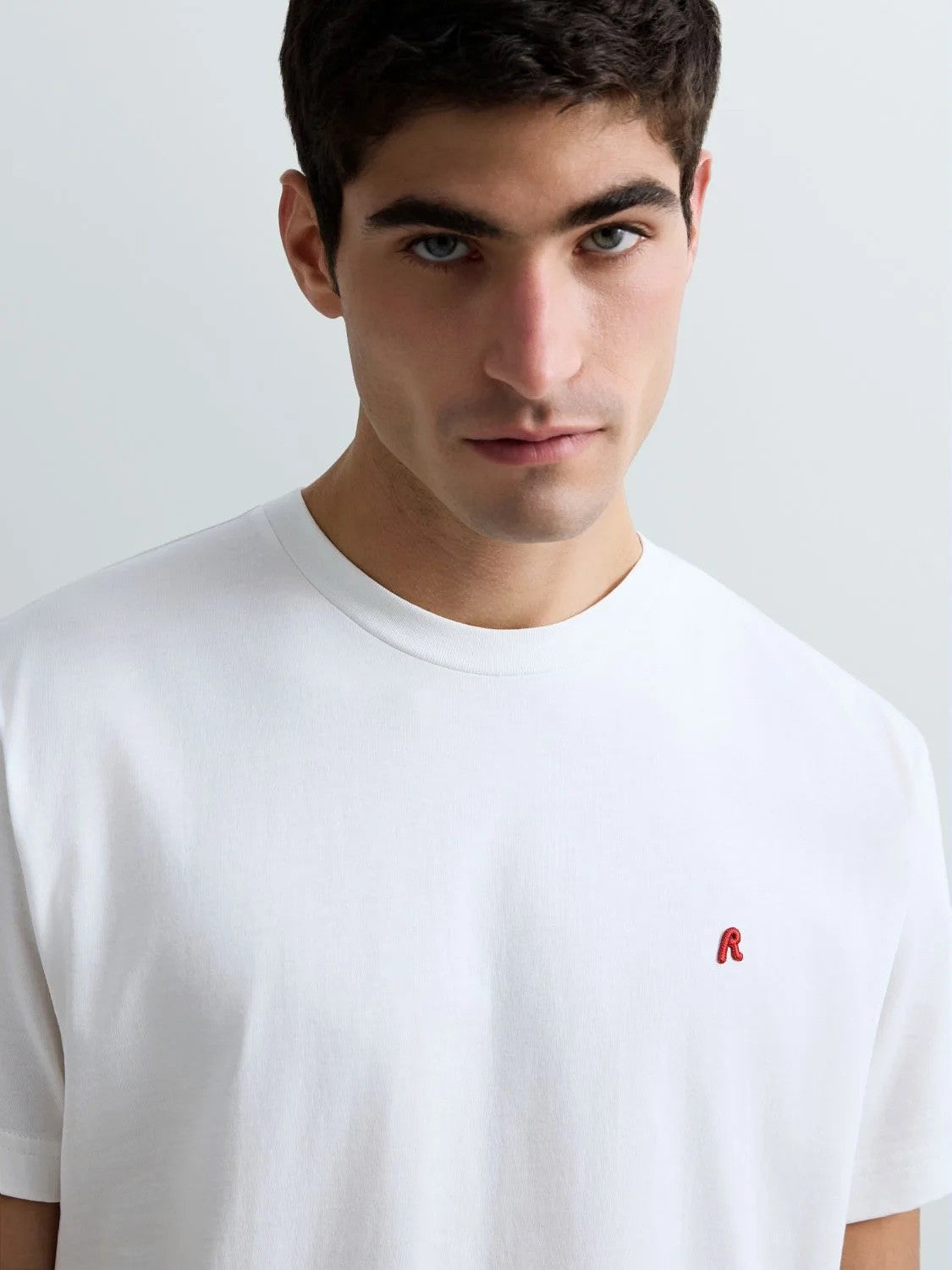 REPLAY Ανδρικό T-Shirt Βαμβάκι Λευκό Regular Fit M3015.000.2660-011 NATURAL WHITE 1822083
