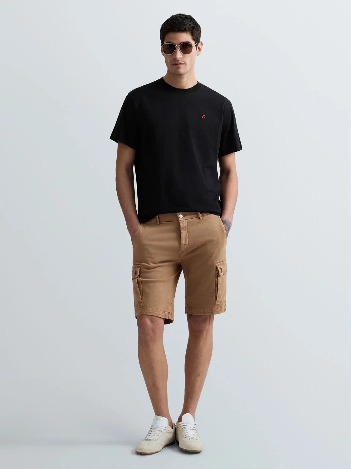 REPLAY Ανδρικό T-Shirt Βαμβάκι Μαύρο Regular Fit M3015.000.2660-098 BLACK 1822083