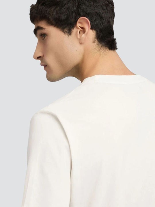 REPLAY Ανδρικό T-Shirt Βαμβάκι Εκρού Regular Fit M3098.000.2660-985 NATURAL WHITE 1823385