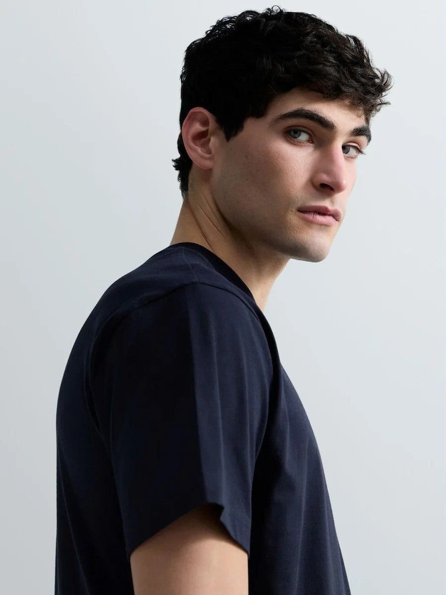 REPLAY Ανδρικό T-Shirt Βαμβάκι Μπλέ Regular Fit M3341.000.2660-970 DARK NAVY 1822081