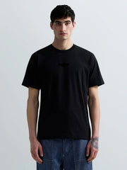 REPLAY Ανδρικό T-Shirt 3D Logo Βαμβάκι Μαύρο Regular Fit M3347.000.2660-098 BLACK 1823381