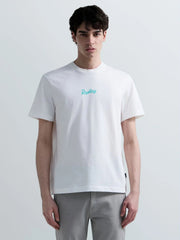 REPLAY Ανδρικό T-Shirt Βαμβάκι Λευκό Regular Fit M3349.000.2660-011 NATURAL WHITE 1823388
