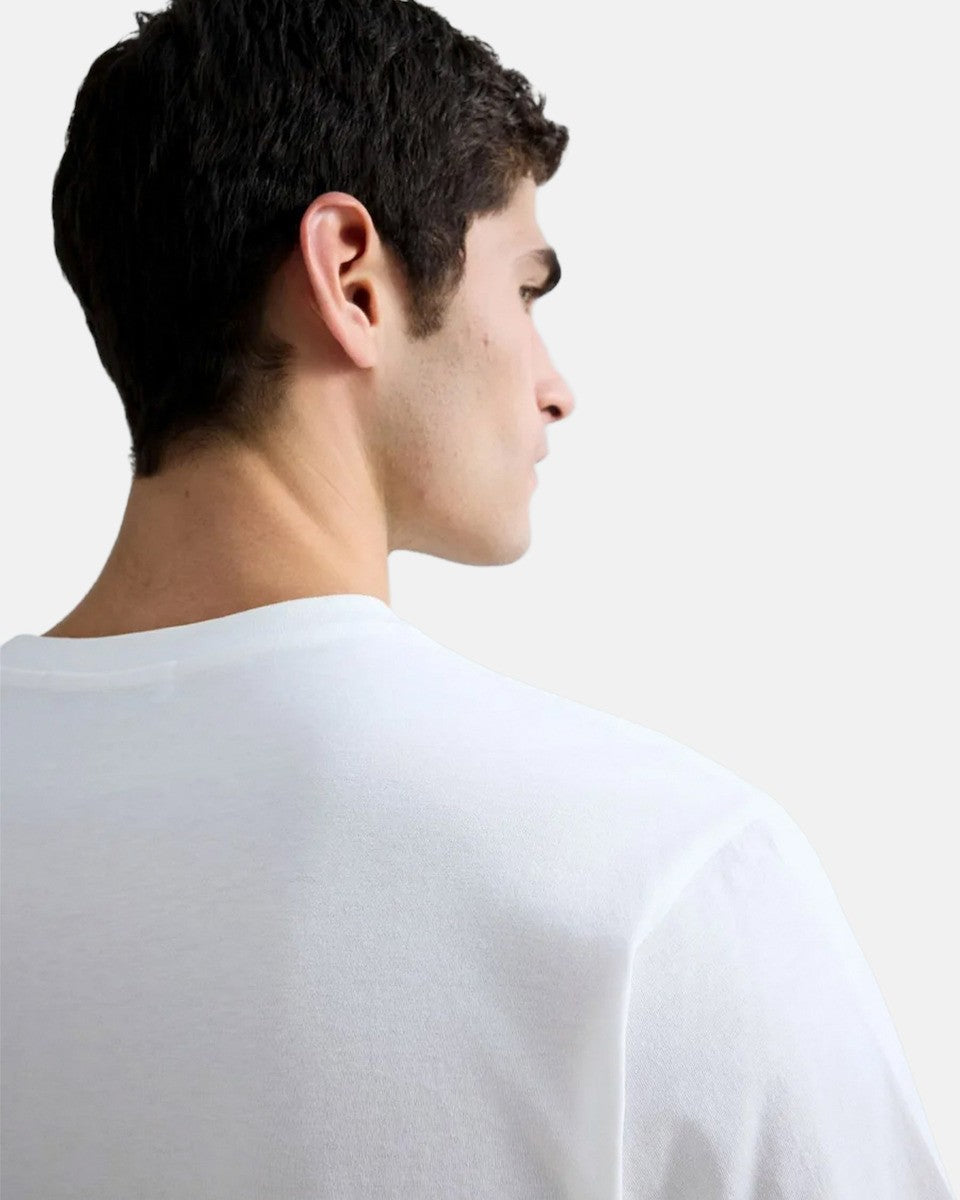 REPLAY Ανδρικό T-Shirt Βαμβάκι Λευκό Regular Fit M3429.000.2660-011 NATURAL WHITE 1823370