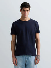 REPLAY Ανδρικό T-Shirt Βαμβάκι Μπλέ Regular Fit M3590A.000.2660-067 NIGHT BLUE 1802659
