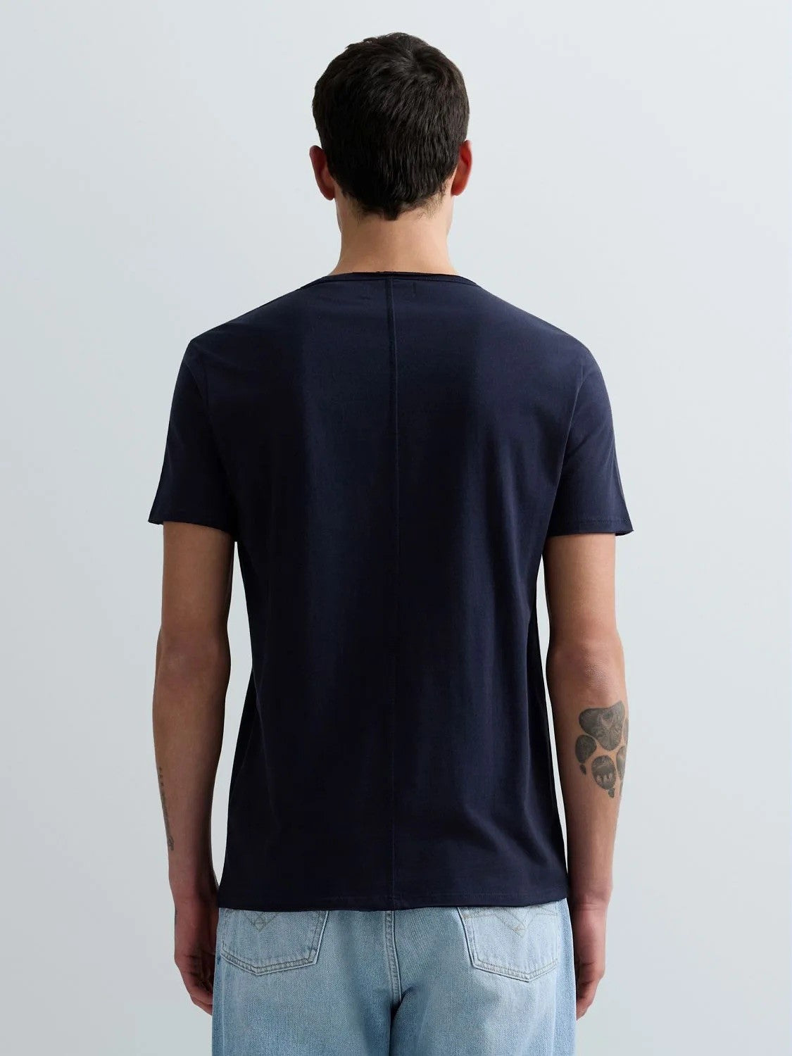 REPLAY Ανδρικό T-Shirt Βαμβάκι Μπλέ Regular Fit M3590A.000.2660-067 NIGHT BLUE 1802659