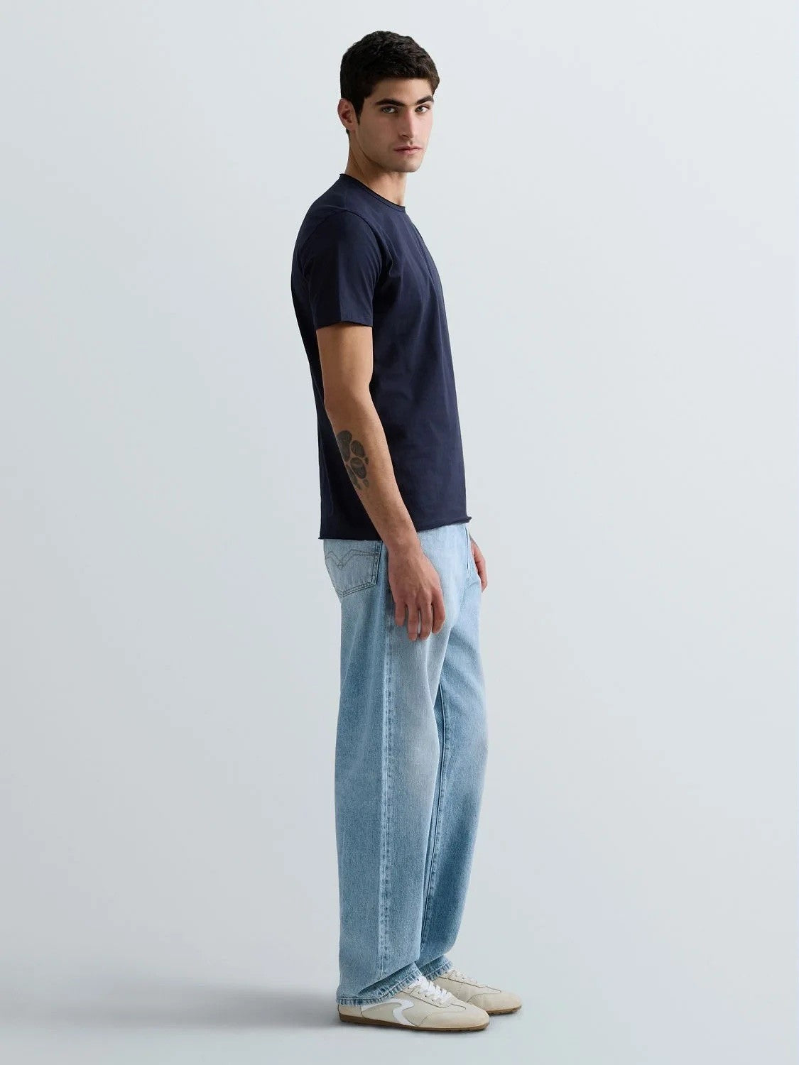 REPLAY Ανδρικό T-Shirt Βαμβάκι Μπλέ Regular Fit M3590A.000.2660-067 NIGHT BLUE 1802659