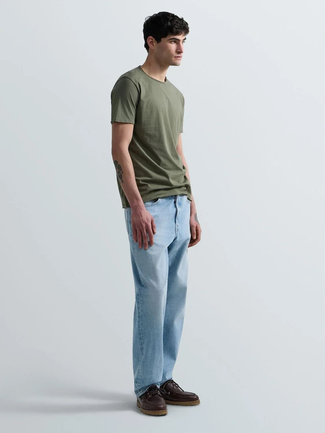 REPLAY Ανδρικό T-Shirt Βαμβάκι Χακί Regular Fit M3590A.000.2660-234 TUNDRA GREEN 1822084