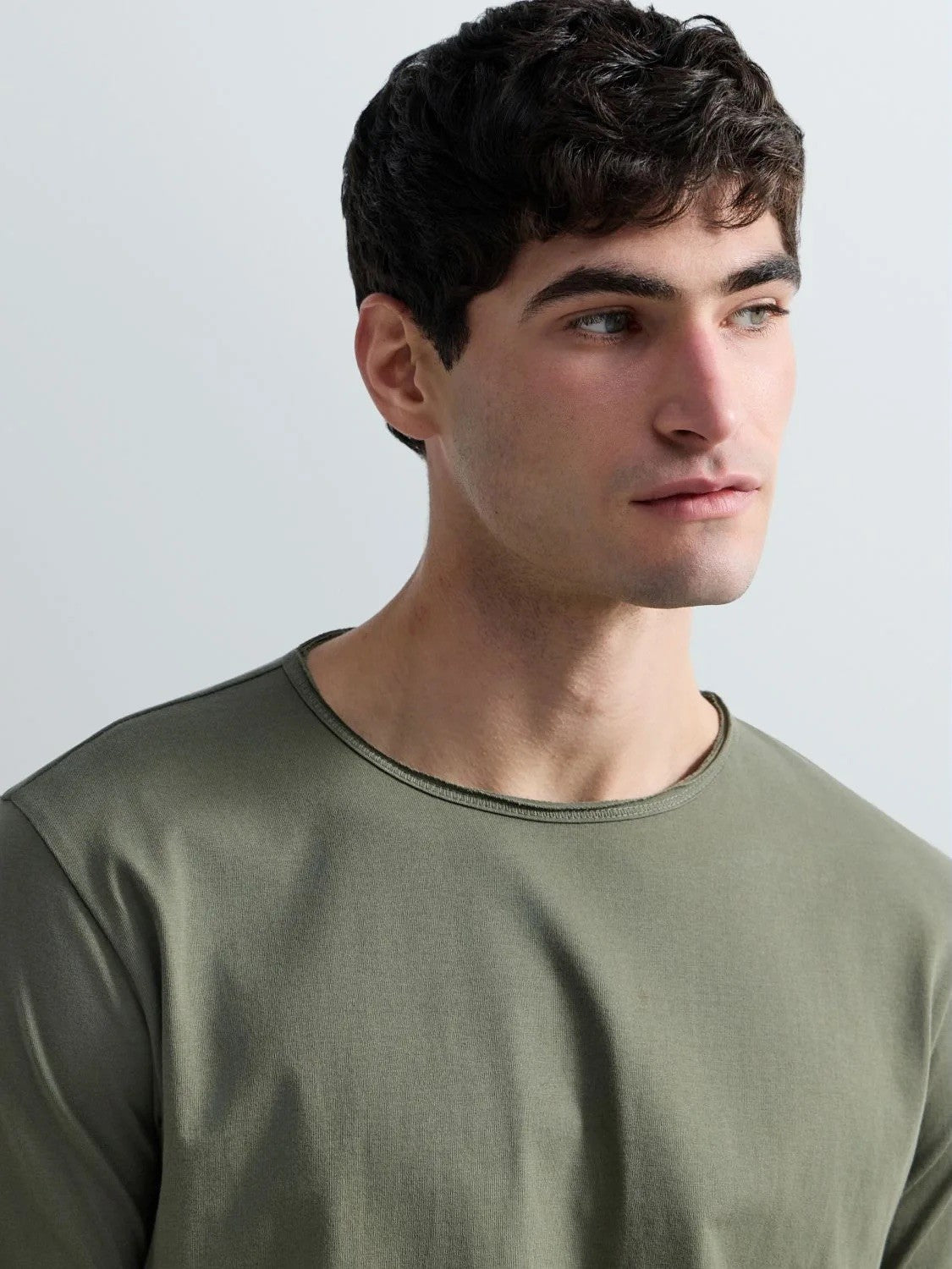 REPLAY Ανδρικό T-Shirt Βαμβάκι Χακί Regular Fit M3590A.000.2660-234 TUNDRA GREEN 1822084