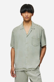 DIRTY LAUDRY Ανδρικό Πουκάμισο Lyocell Γκρί Relaxed Fit DLMS000127/VINTAGE GREIGE 1815228