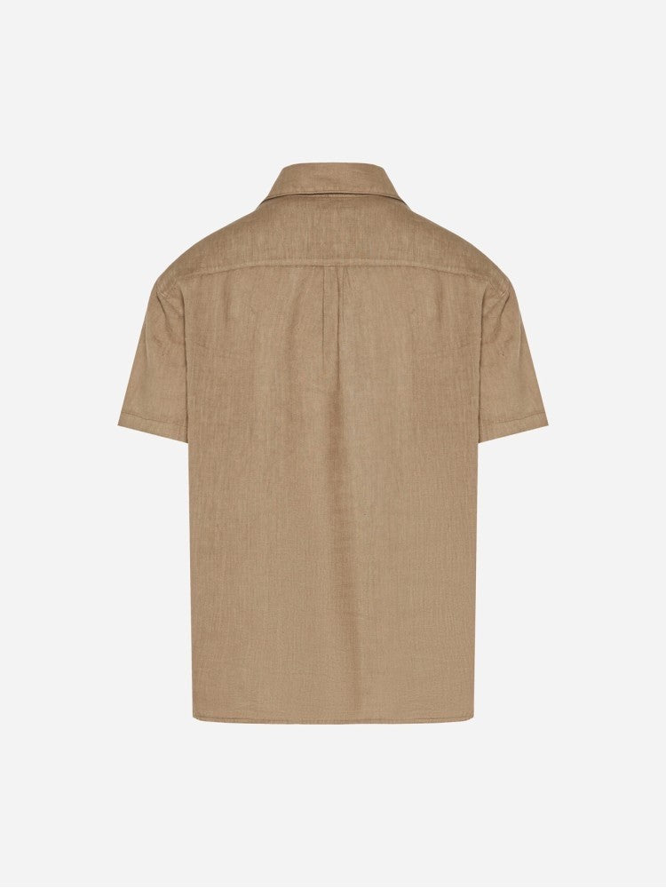 DIRTY LAUDRY Ανδρικό Πουκάμισο Λινό Μπέζ Regular Fit DLMS000153/TAUPE 1824182