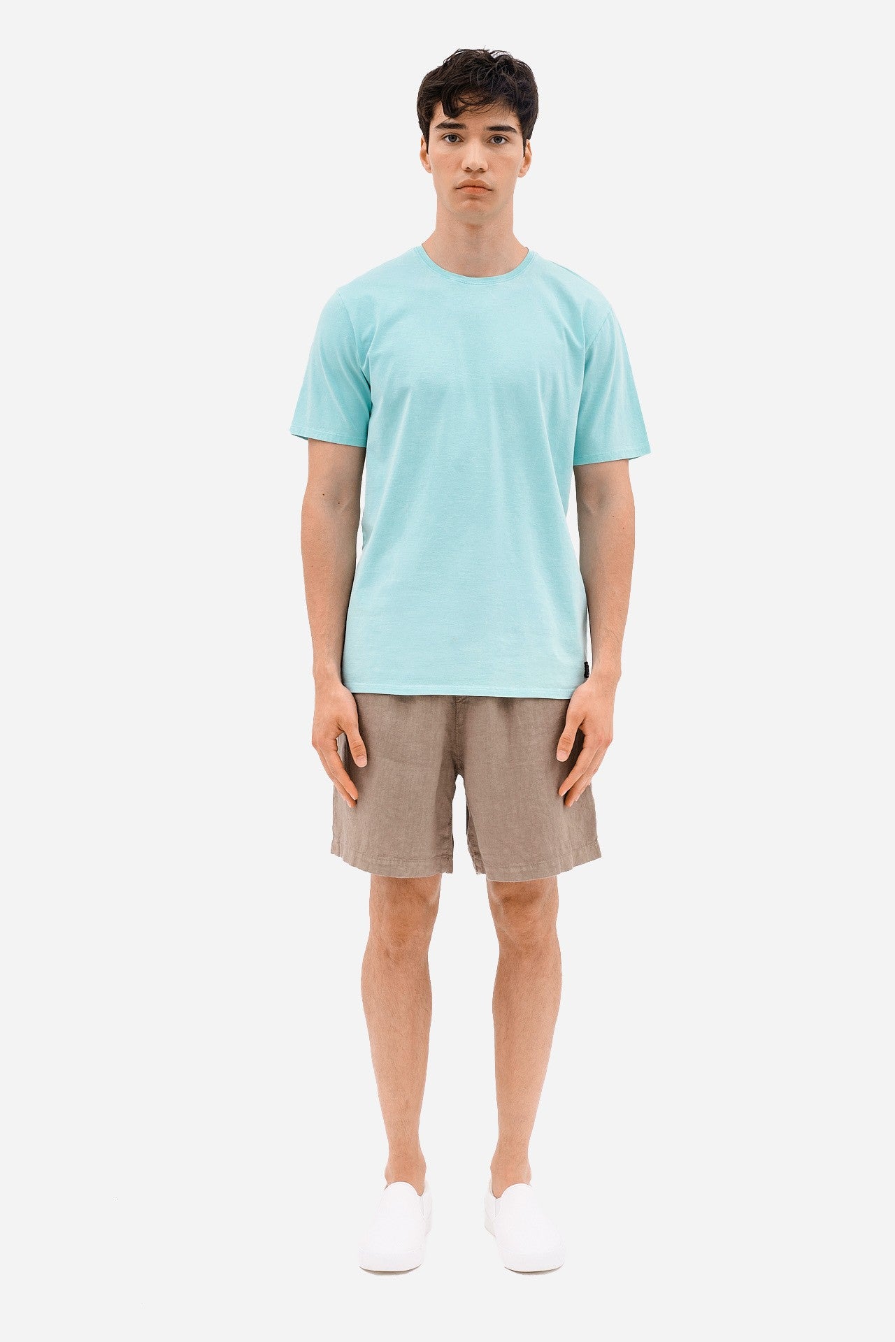 DIRTY LAUDRY Ανδρική Βερμούδα Λινό Μπέζ Regular Fit DLMB000112/TAUPE 1815868