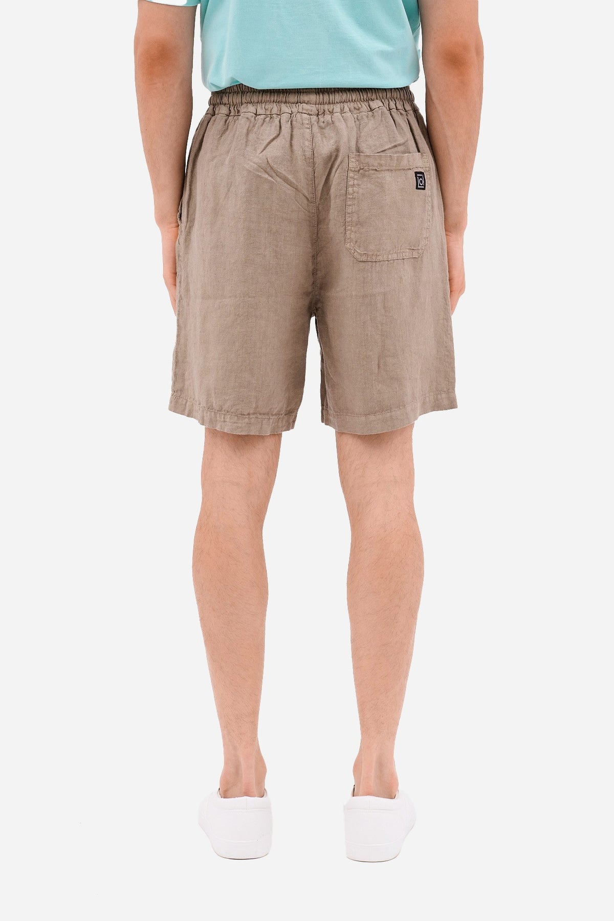 DIRTY LAUDRY Ανδρική Βερμούδα Λινό Μπέζ Regular Fit DLMB000112/TAUPE 1815868