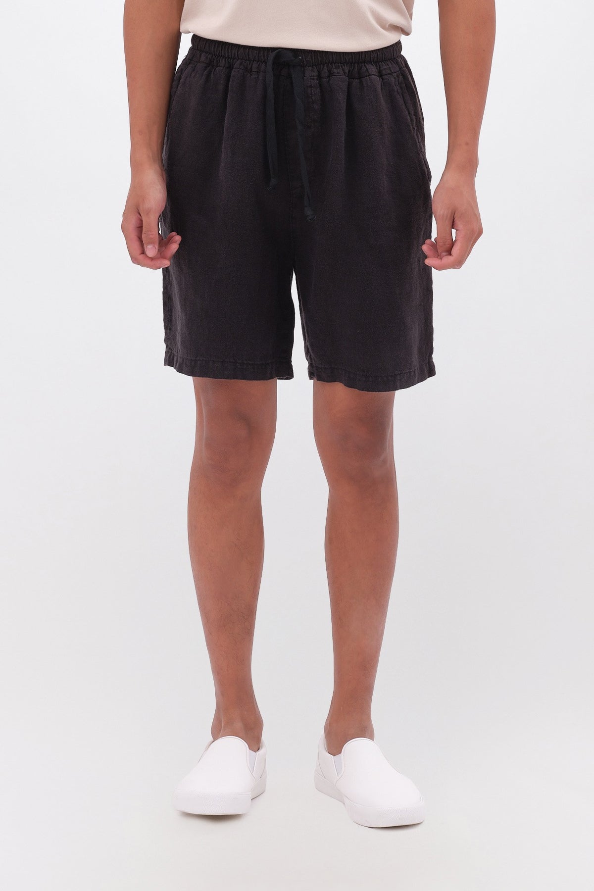 DIRTY LAUDRY Ανδρική Βερμούδα Βαμβάκι Μαύρη Regular Fit DLMSB000087/BLACK 1815234