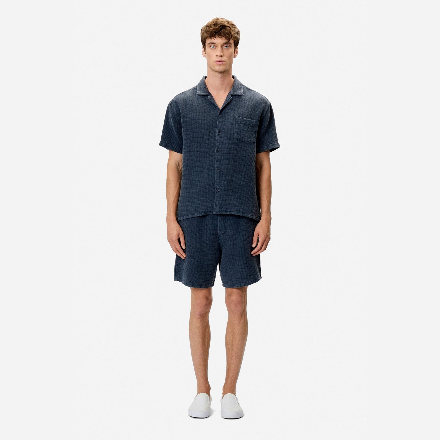 DIRTY LAUDRY Ανδρική Βερμούδα Βαμβάκι Μπλέ Regular Fit DLMB000123/VINTAGE BLUE 1824179
