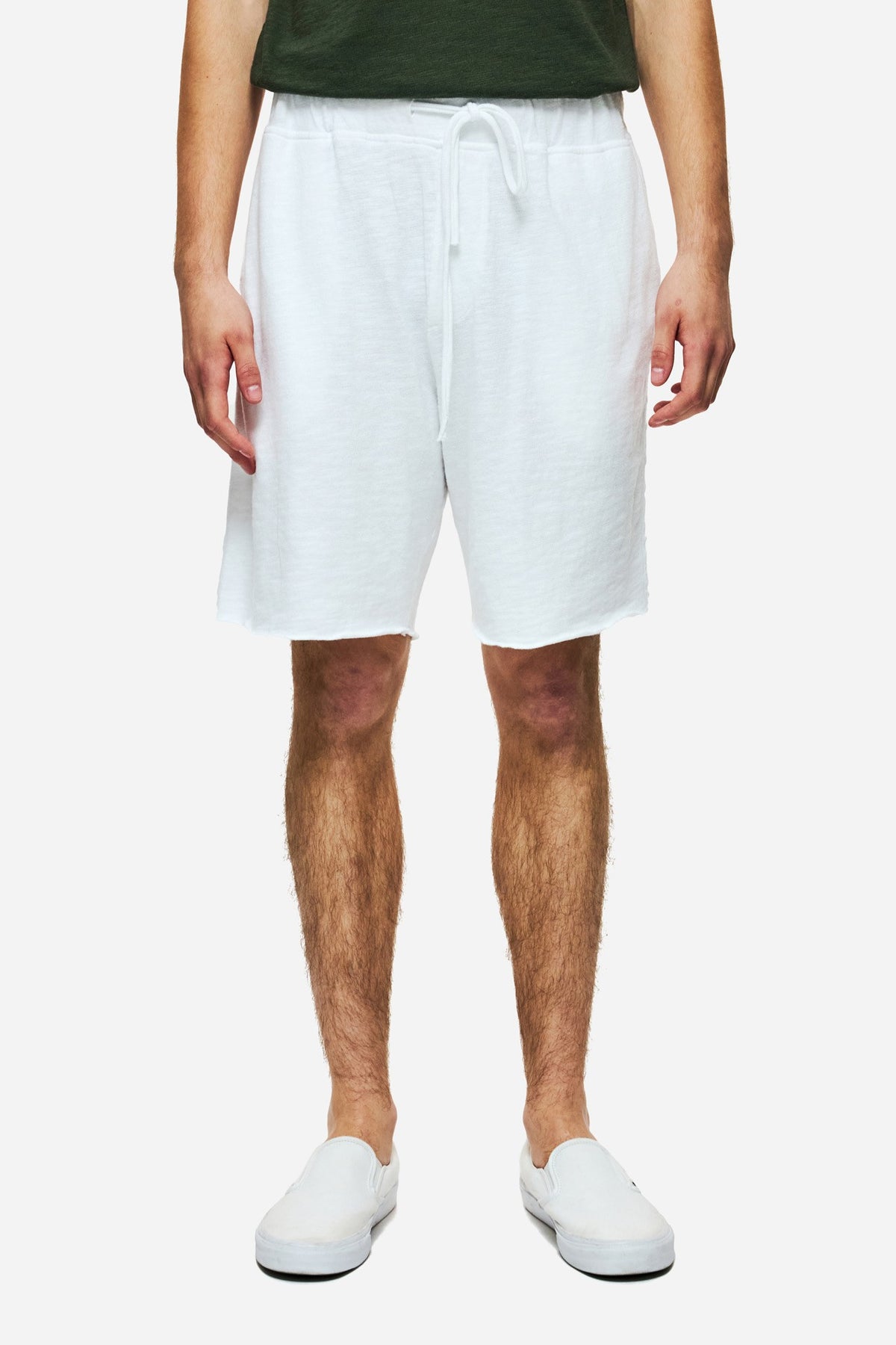 DIRTY LAUDRY Ανδρική Βερμούδα Βαμβάκι Λευκό Regular Fit DLMSB000100/WHITE 1824183