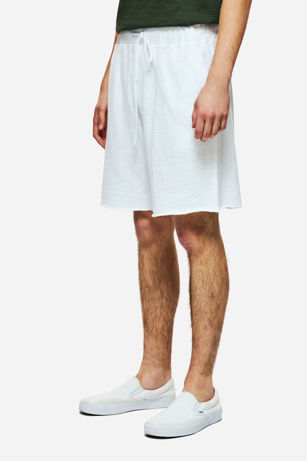 DIRTY LAUDRY Ανδρική Βερμούδα Βαμβάκι Λευκό Regular Fit DLMSB000100/WHITE 1824183