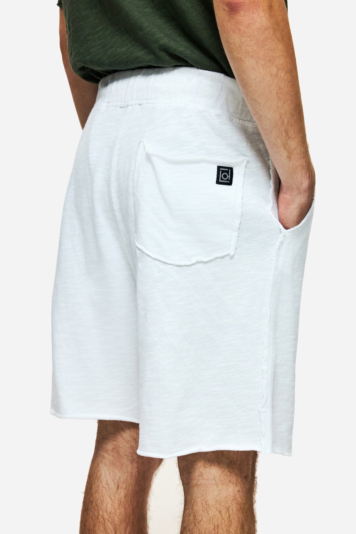DIRTY LAUDRY Ανδρική Βερμούδα Βαμβάκι Λευκό Regular Fit DLMSB000100/WHITE 1824183