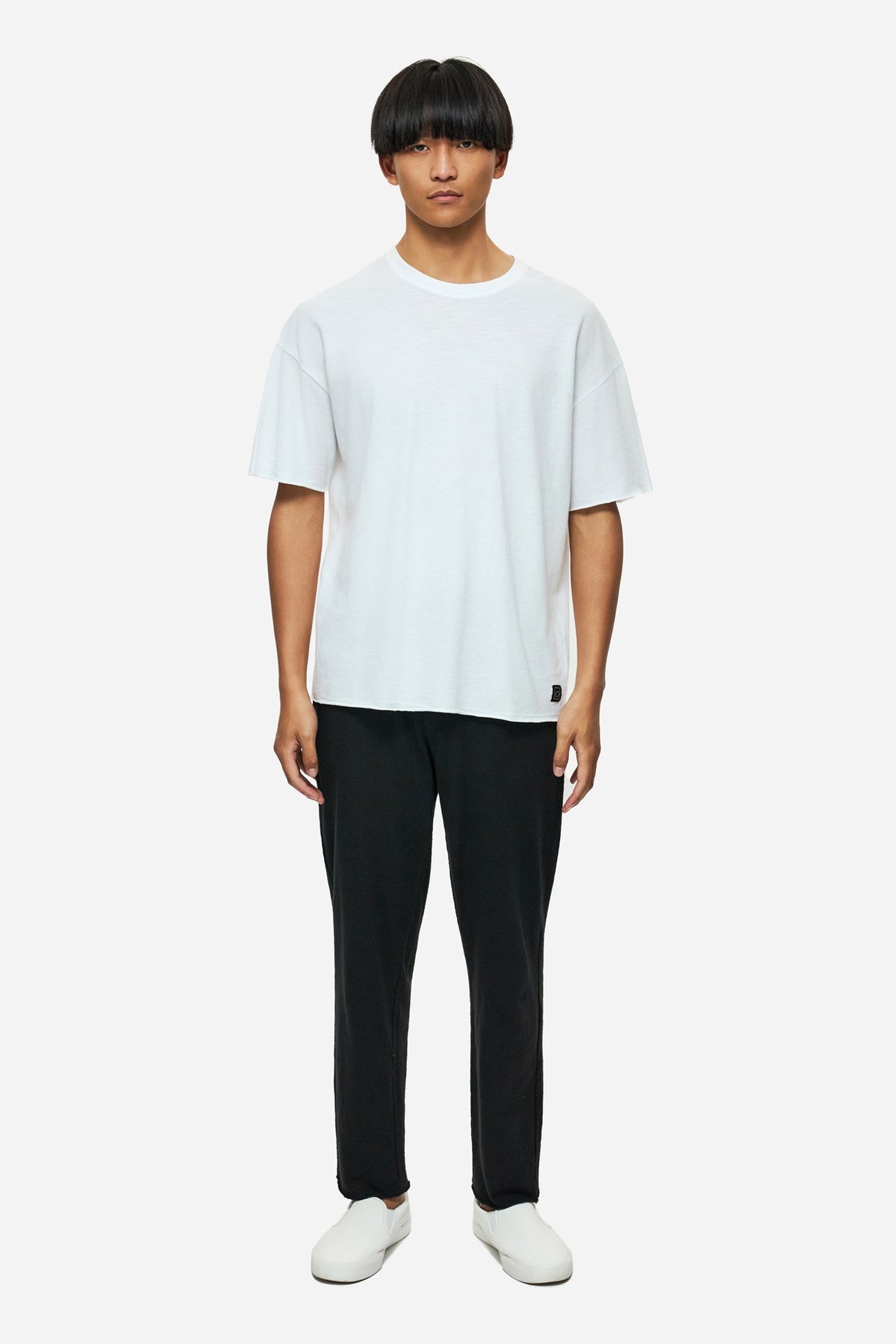 DIRTY LAUDRY Ανδρικό T-Shirt Βαμβάκι Λευκό Regular Fit DLMT000606/WHITE 1815238