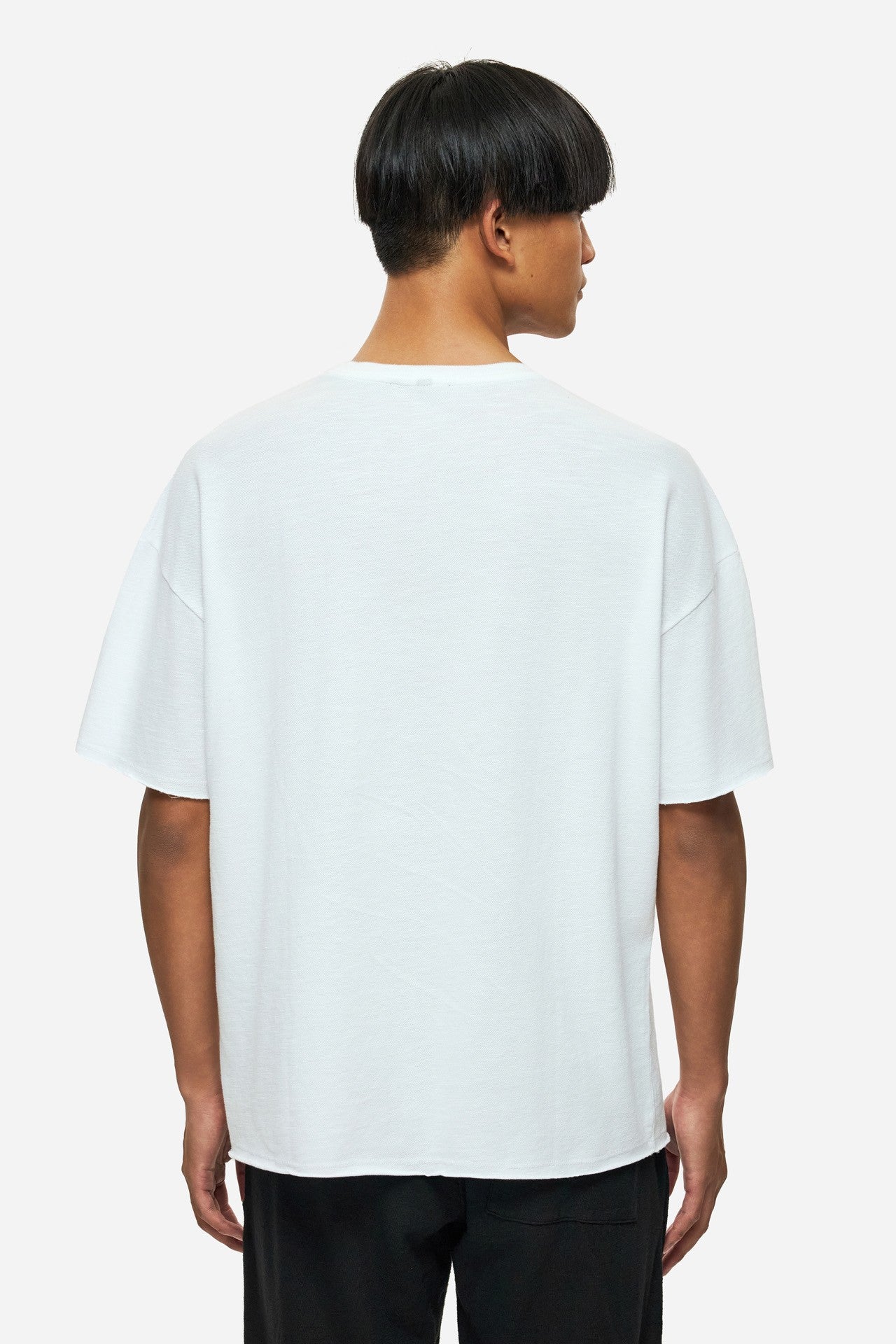 DIRTY LAUDRY Ανδρικό T-Shirt Βαμβάκι Λευκό Regular Fit DLMT000606/WHITE 1815238