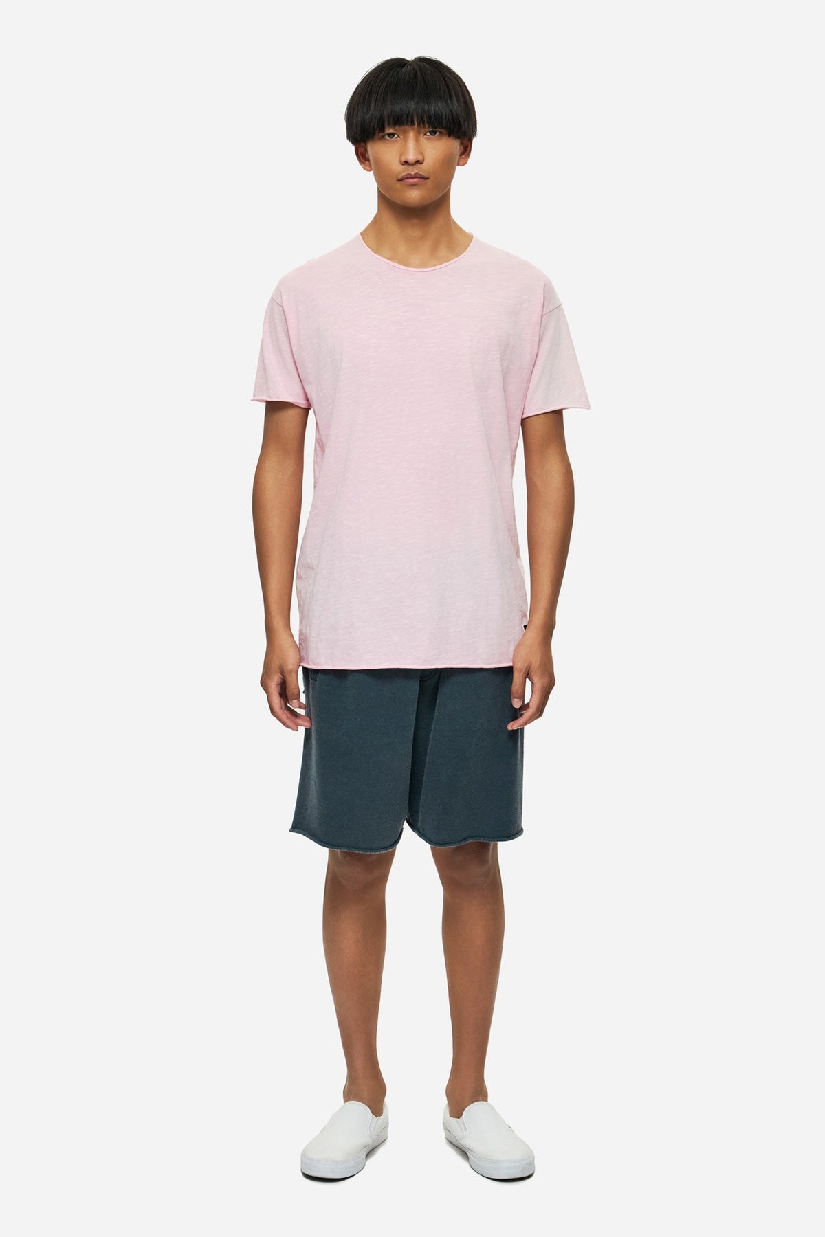 DIRTY LAUDRY Ανδρικό T-Shirt Βαμβάκι Ρόζ Regular Fit DLMT000637/BUBBLEGUM 1815241