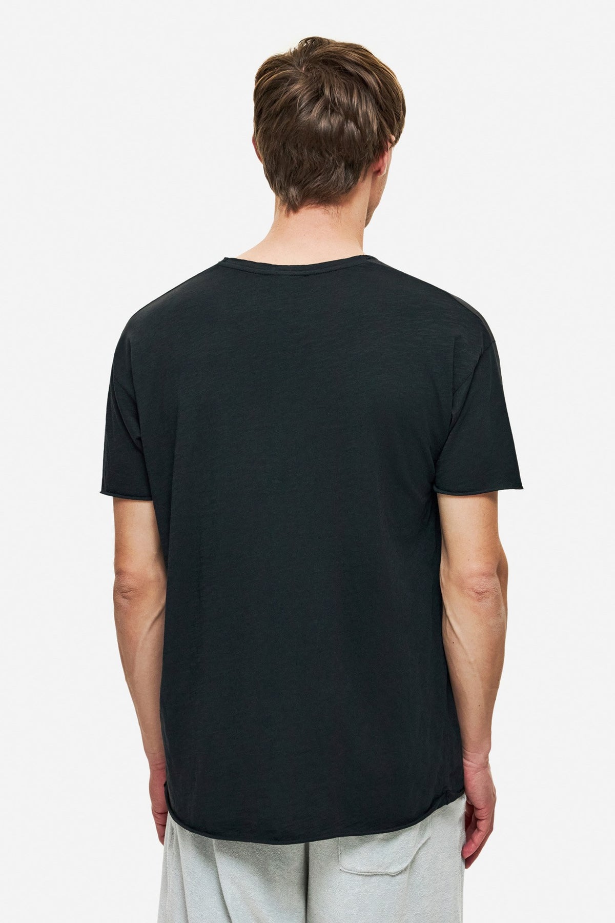 DIRTY LAUDRY Ανδρικό T-Shirt Βαμβάκι Μαύρο Regular Fit DLMT000637/BLACK 1815241