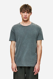 DIRTY LAUDRY Ανδρικό T-Shirt Βαμβάκι Γκρί Regular Fit DLMT000637/VINTAGE GREY 1815241