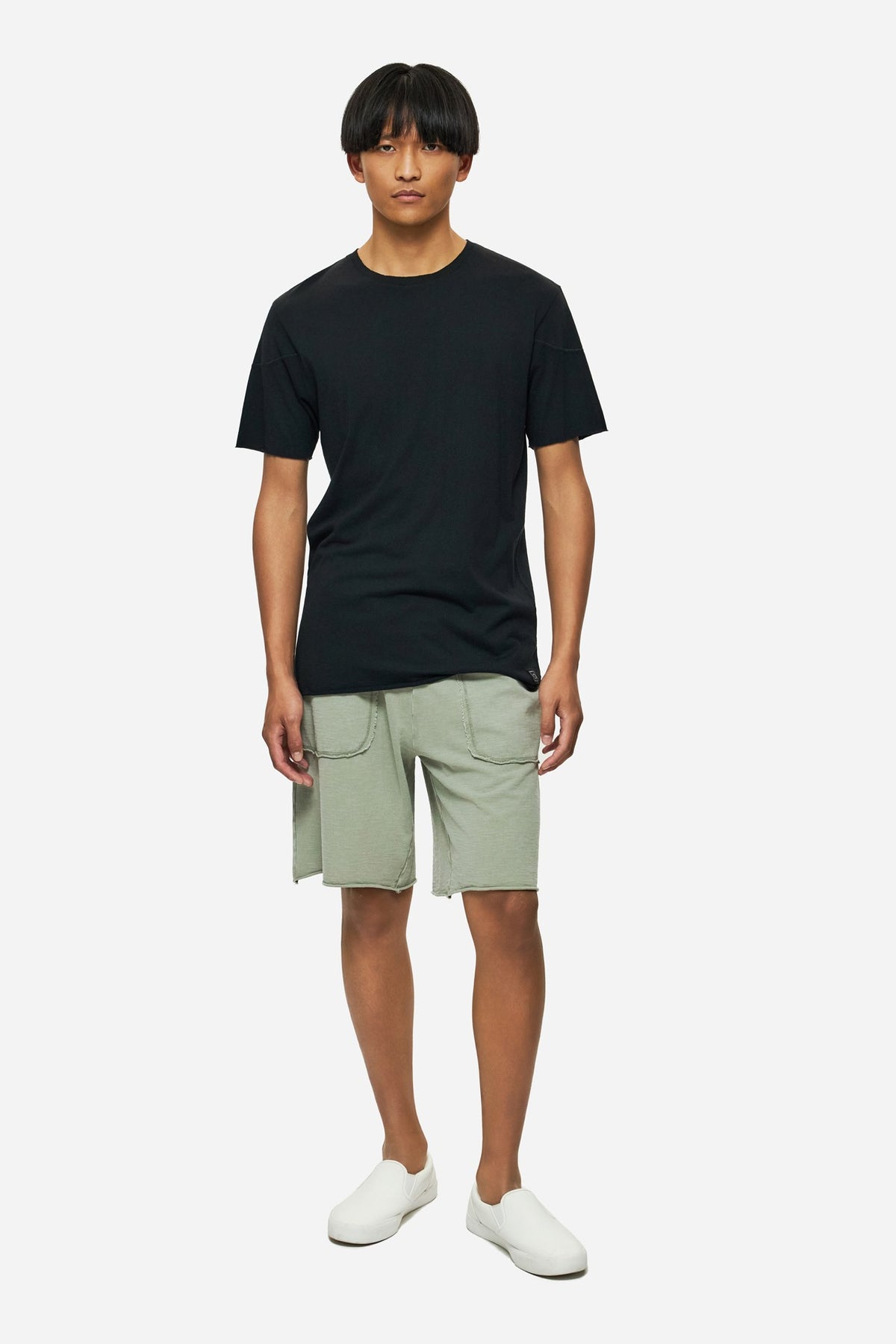 DIRTY LAUDRY Ανδρικό T-Shirt Βαμβάκι/Τένσελ Μαύρο Regular Fit DLMT000656/BLACK 1821233
