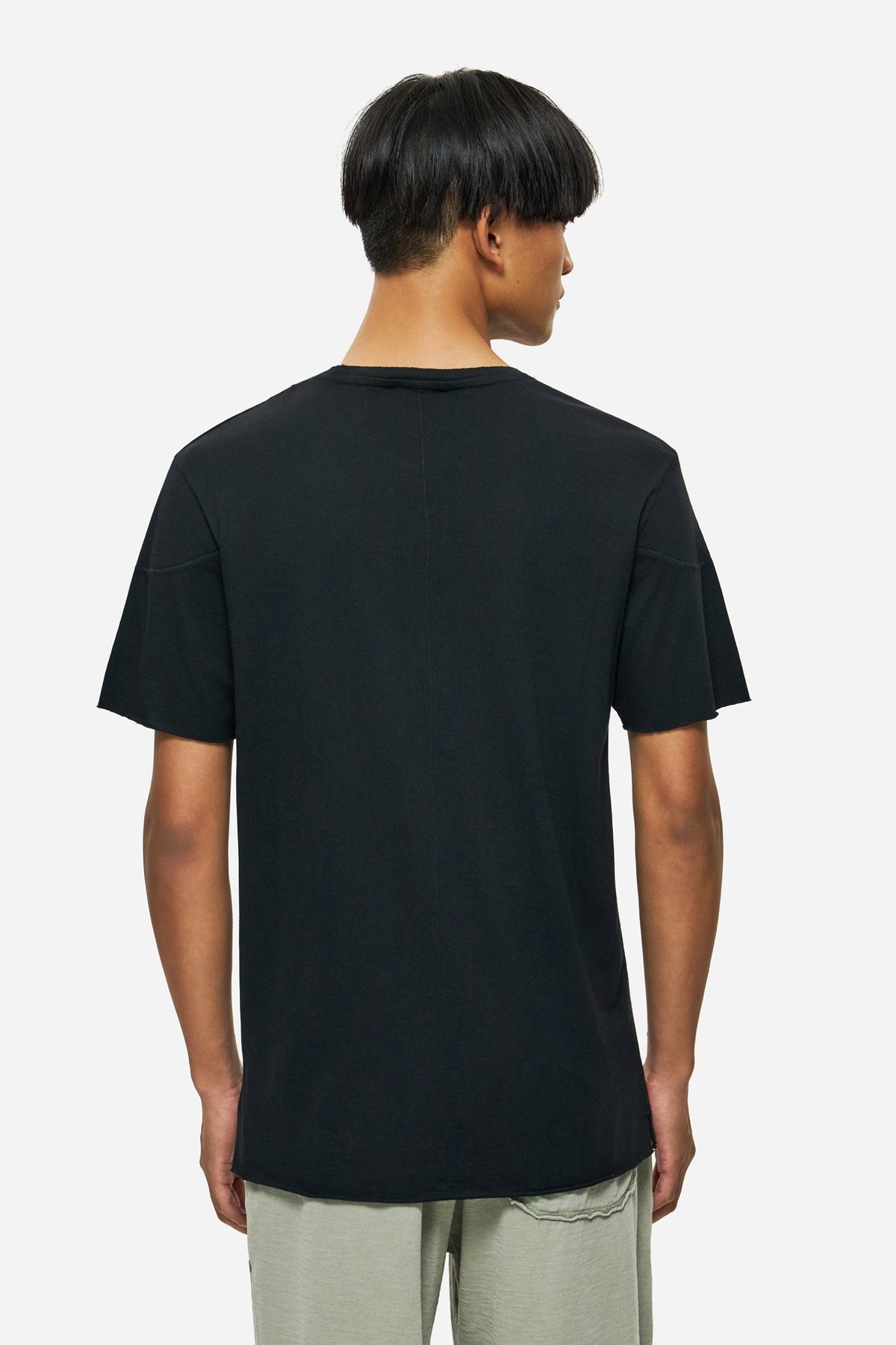 DIRTY LAUDRY Ανδρικό T-Shirt Βαμβάκι/Τένσελ Μαύρο Regular Fit DLMT000656/BLACK 1821233