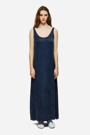 DIRTY LAUDRY Γυναικείο Φόρεμα Maxi Βισκόζη/Ρέγιον Μπλέ Regular Fit DLWD000081/VINTAGE BLUE 1824189