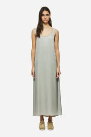 DIRTY LAUDRY Γυναικείο Φόρεμα Maxi Βισκόζη/Ρέγιον Γκρί Regular Fit DLWD000081/VINTAGE GREIGE 1824189