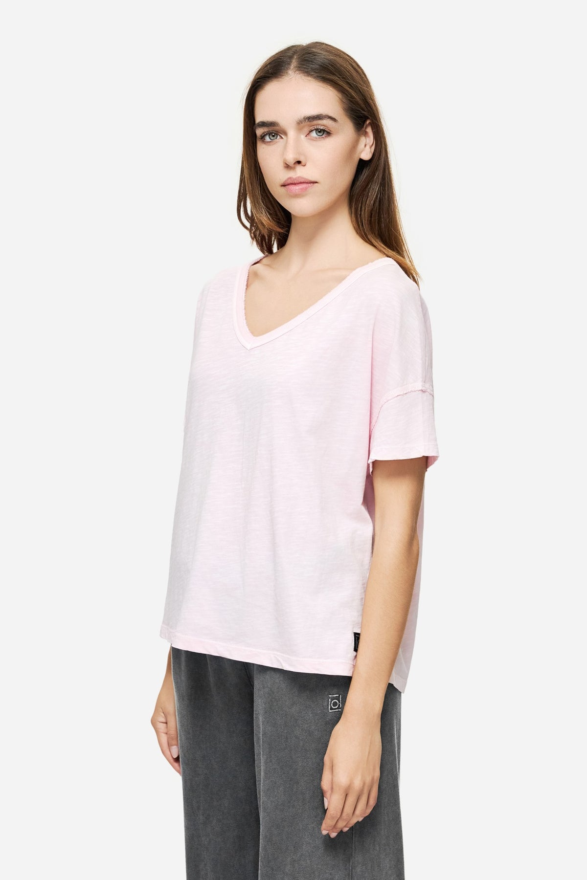 DIRTY LAUDRY Γυναικείο T-Shirt Βαμβάκι Ρόζ Oversized Fit DLWT000131_2640/BUBBLEGUM 1815268