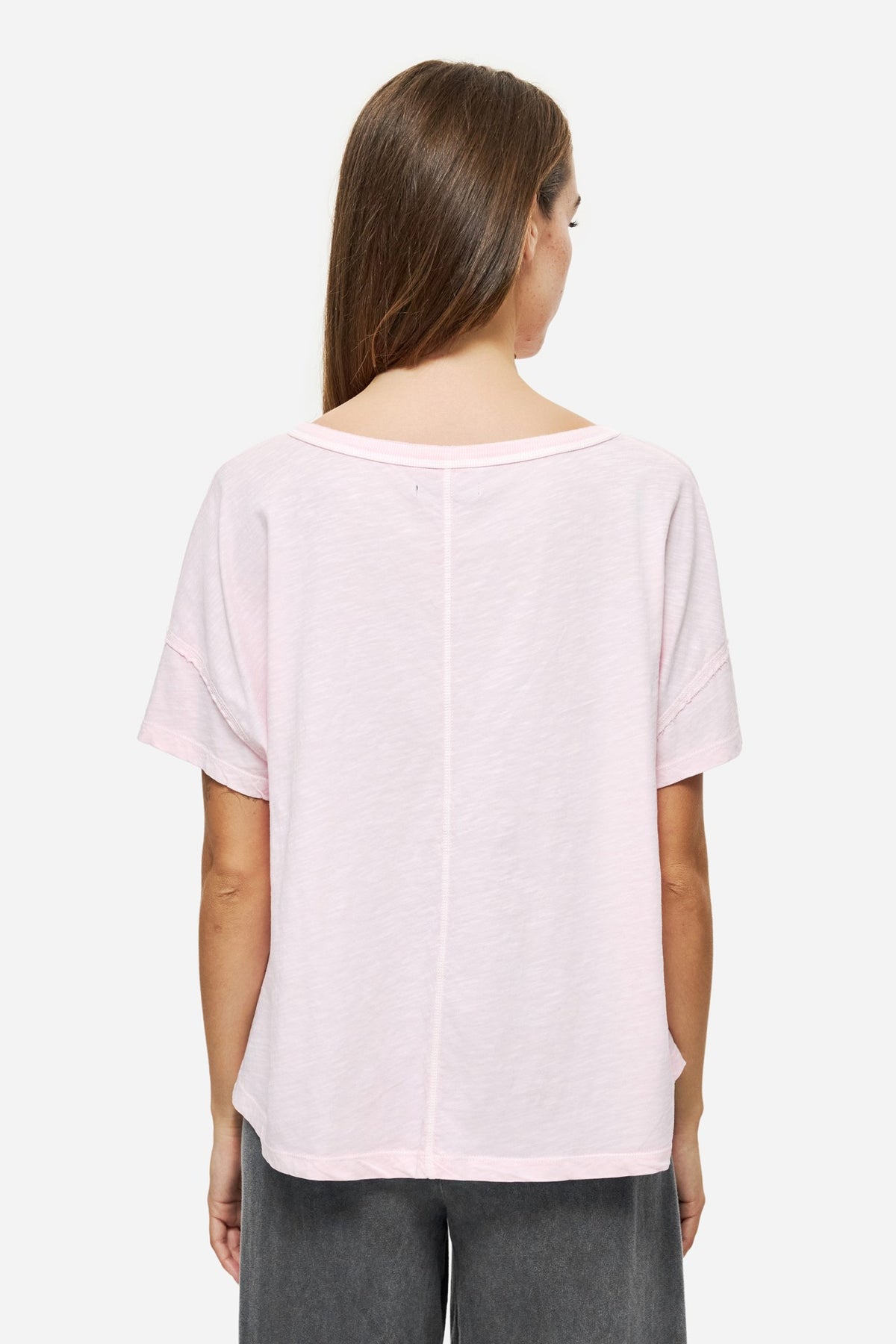 DIRTY LAUDRY Γυναικείο T-Shirt Βαμβάκι Ρόζ Oversized Fit DLWT000131_2640/BUBBLEGUM 1815268