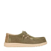 HEY DUDE Ανδρικά Παπούτσια Loafer Χακί Wally Workwear 43084/Dusky Green/Irish Cream 1813351