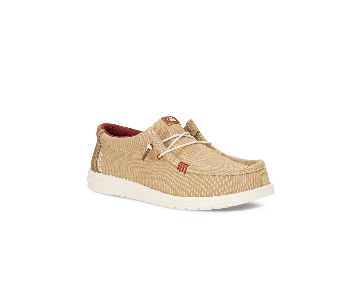 HEY DUDE Ανδρικά Παπούτσια Loafer Μπέζ Wally Workwear 43084/Incense/Multi 1813351