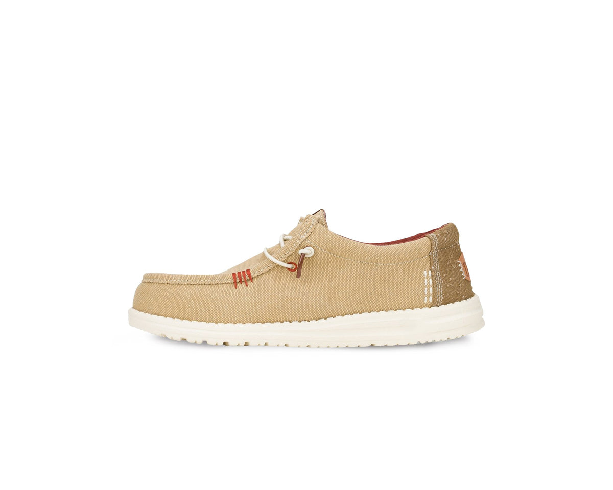 HEY DUDE Ανδρικά Παπούτσια Loafer Μπέζ Wally Workwear 43084/Incense/Multi 1813351