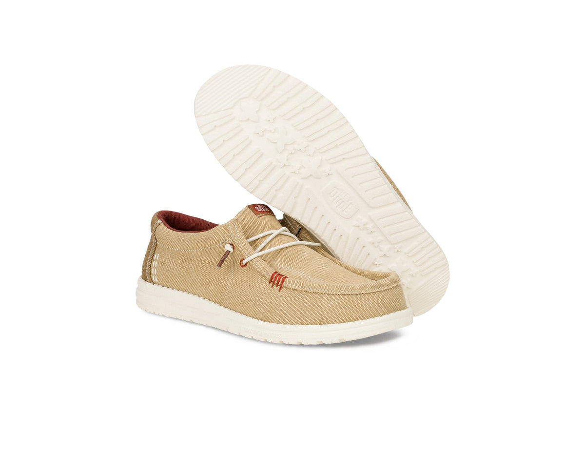 HEY DUDE Ανδρικά Παπούτσια Loafer Μπέζ Wally Workwear 43084/Incense/Multi 1813351