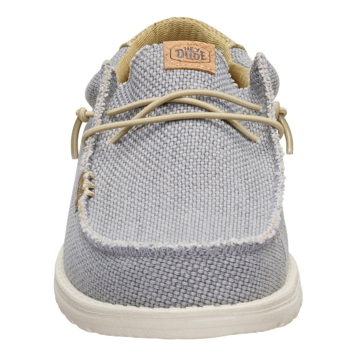 HEY DUDE Ανδρικά Παπούτσια Loafer Γκρί Wally Braided 40003/Flannel Grey/Olive Grey 1824115