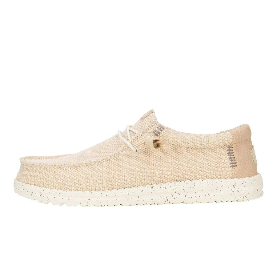HEY DUDE Ανδρικά Παπούτσια Loafer Μπέζ Wally Stretch Sox 41898/Irish Cream/Egret 1812096