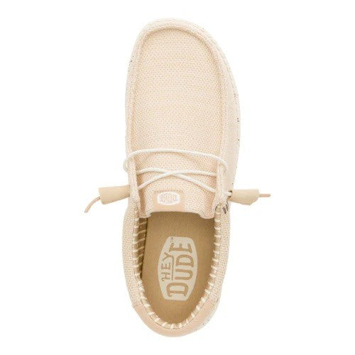 HEY DUDE Ανδρικά Παπούτσια Loafer Μπέζ Wally Stretch Sox 41898/Irish Cream/Egret 1812096