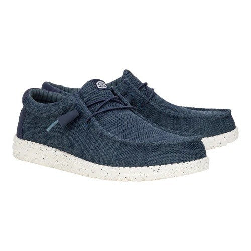 HEY DUDE Ανδρικά Παπούτσια Loafer Μπλέ Wally Stretch Sox 41898/NAVY 1812096