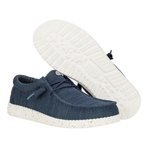 HEY DUDE Ανδρικά Παπούτσια Loafer Μπλέ Wally Stretch Sox 41898/NAVY 1812096